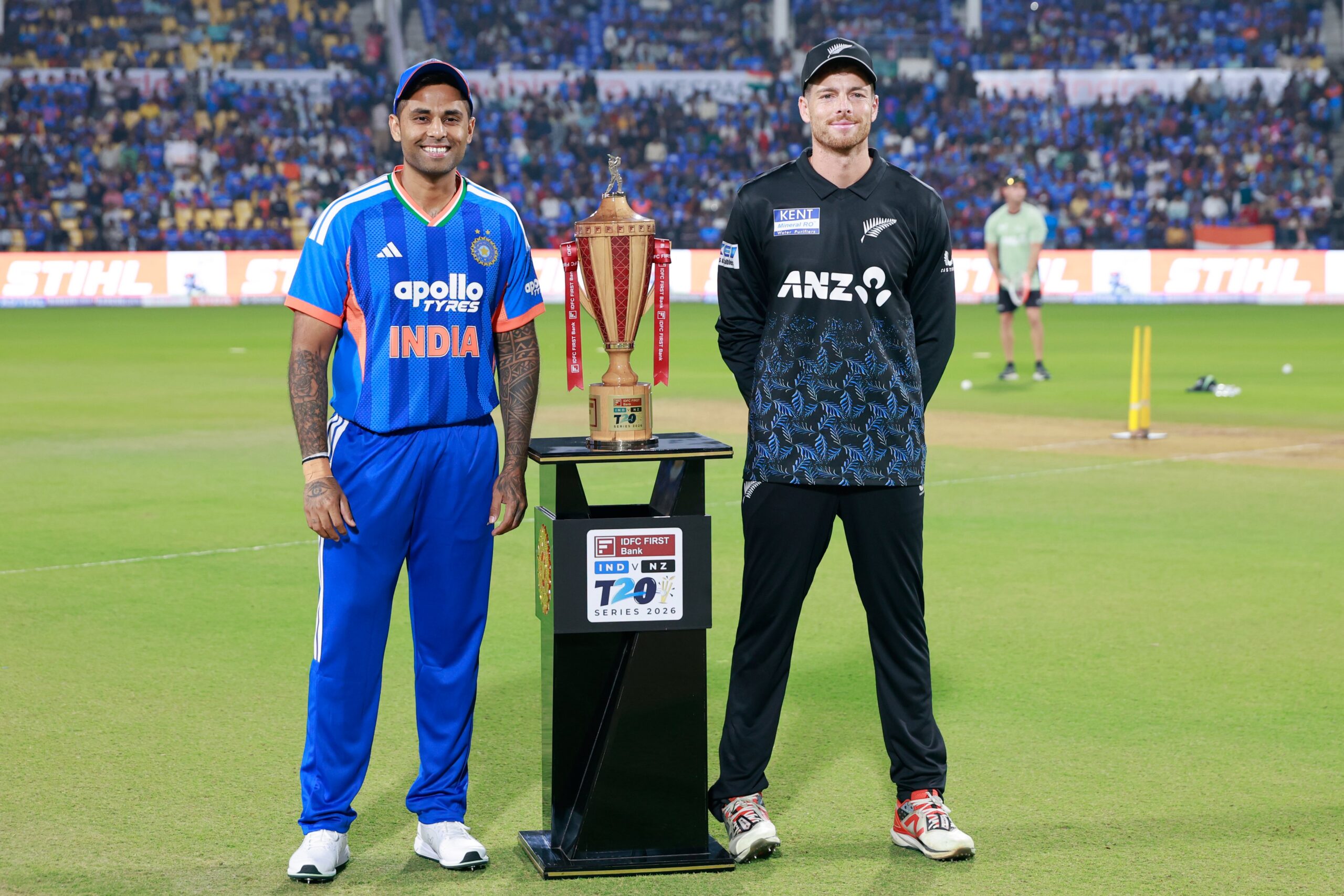 IND vs NZ 5th T20I match at Greenfield International Stadium