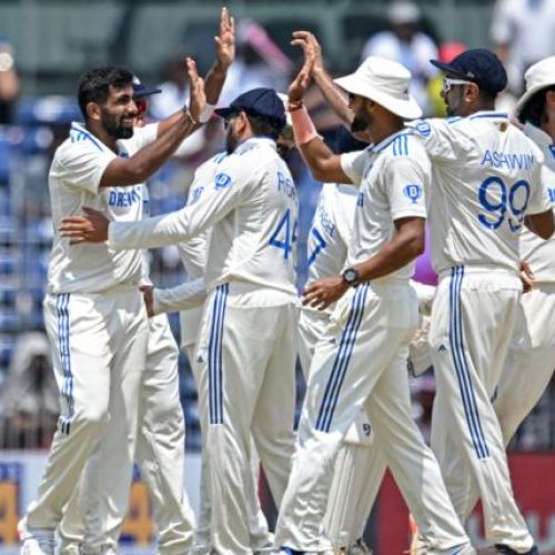 IND VS BAN : India defeated Bangladesh in first test by 280 runs