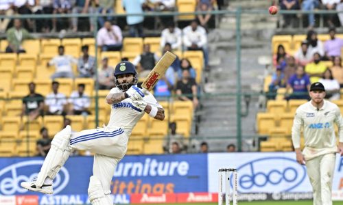 IND VS NZ: Virat Kohli Completed 9000 Test Runs To Join The Elite Club