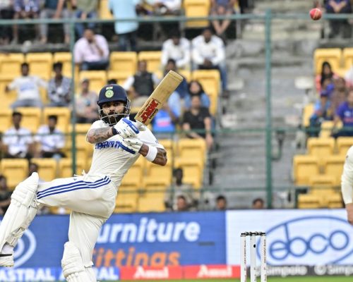 IND VS NZ: Virat Kohli Completed 9000 Test Runs To Join The Elite Club