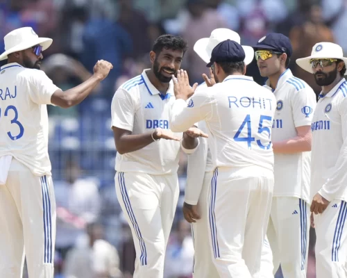 Jasprit Bumrah achieved a special milestone, completing 400 wickets in international cricket