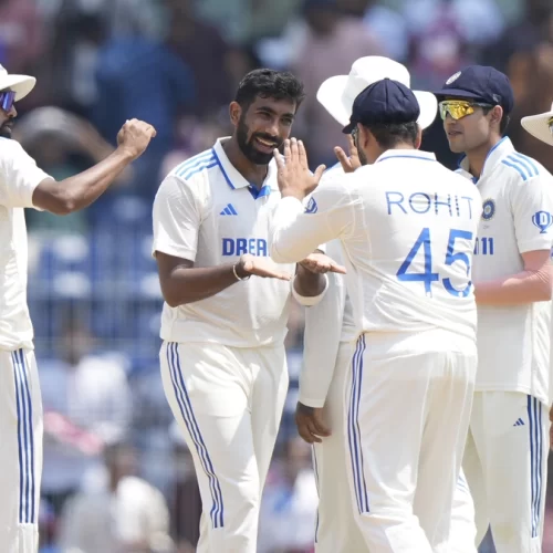 Jasprit Bumrah achieved a special milestone, completing 400 wickets in international cricket