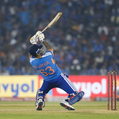 Ishan Kishan celebrates fifty against New Zealand in 2nd T20I