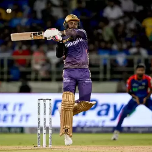 DC was stun by the heroics of Narine and Russel